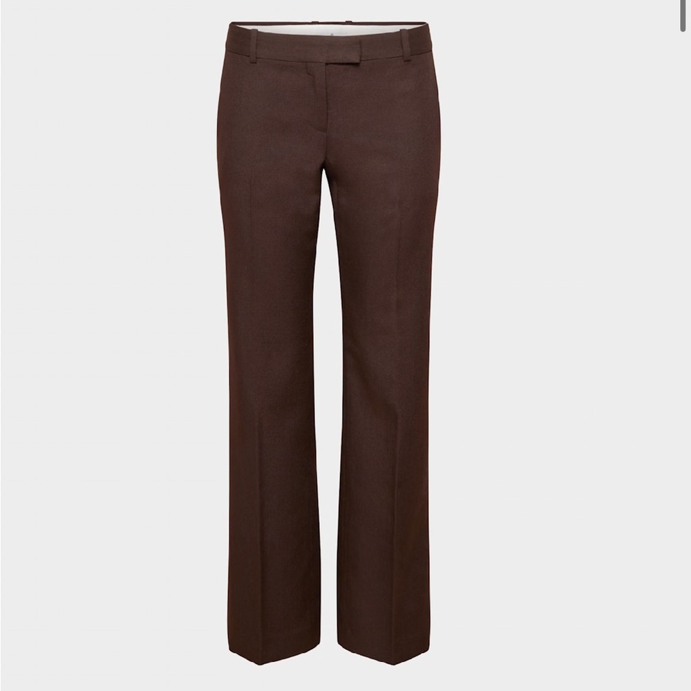 NWT Babaton Espresso Straight Leg Pants